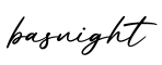 单词basnight书写