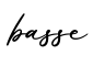 单词basse书写