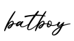 单词batboy书写