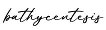 单词bathycentesis书写