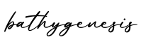 单词bathygenesis书写