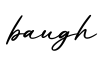 单词baugh书写