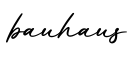 单词bauhaus书写