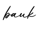单词bauk书写