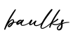 单词baulks书写