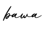 单词bawa书写