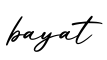 单词bayat书写