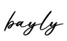 单词bayly书写