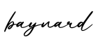 单词baynard书写