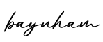 单词baynham书写