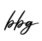 单词bbg书写
