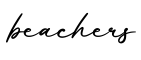 单词beachers书写