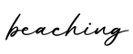 单词beaching书写