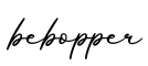 单词bebopper书写