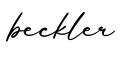 单词beckler书写
