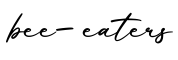单词bee-eaters书写