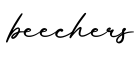 单词beechers书写