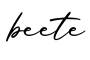 单词beete书写