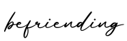 单词befriending书写