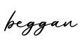 单词beggan书写