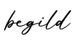 单词begild书写