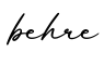 单词behre书写