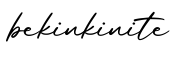 单词bekinkinite书写