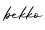 单词bekko书写