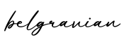 单词belgravian书写