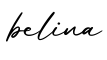 单词belina书写