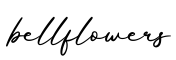 单词bellflowers书写