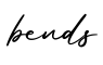 单词bends书写