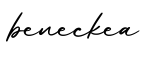 单词beneckea书写