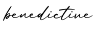 单词benedictive书写