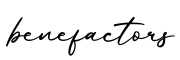 单词benefactors书写