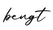 单词bengt书写