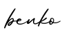 单词benko书写