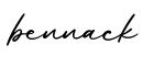 单词bennack书写