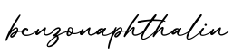 单词benzonaphthalin书写