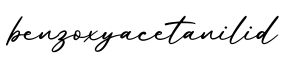 单词benzoxyacetanilid书写
