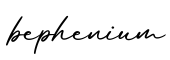 单词bephenium书写