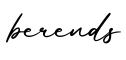 单词berends书写