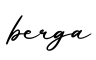 单词berga书写