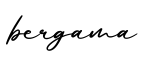 单词bergama书写