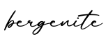 单词bergenite书写