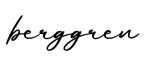 单词berggren书写