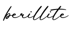 单词berillite书写