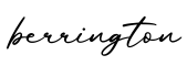 单词berrington书写