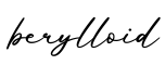 单词berylloid书写