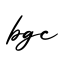 单词bgc书写